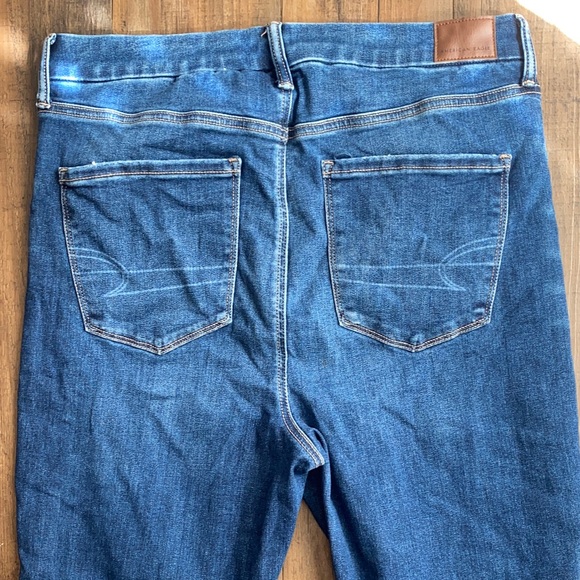 American Eagle Outfitters Women's Jeggings in Medium Blue - Picture 12 of 12